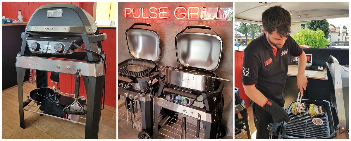 Serie Pulse Weber: barbecue per urban griller