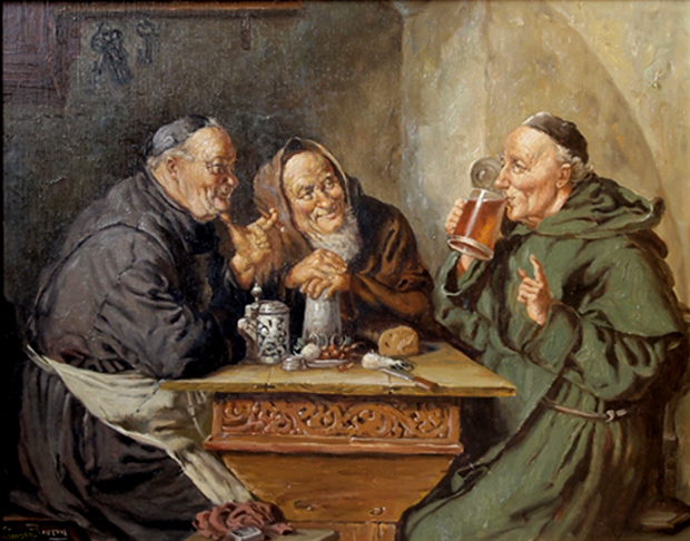 I monaci furono tra i primi produttori di birra 