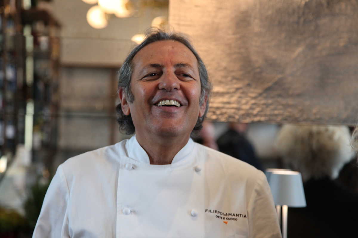 Filippo La Mantia chef al nuovo San Giorgio Cafè a Venezia