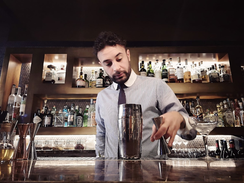 Vincenzo Tropea, bartender del Ristorante Pierluigi di Roma
