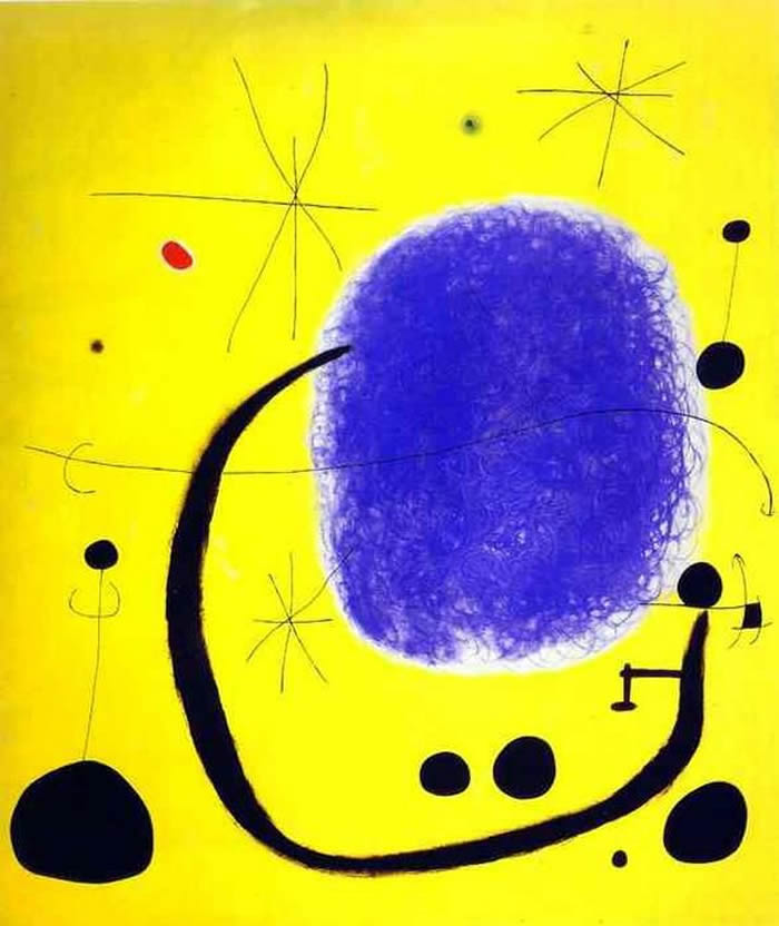 Joan Mirò, L'oro dell'azzurro