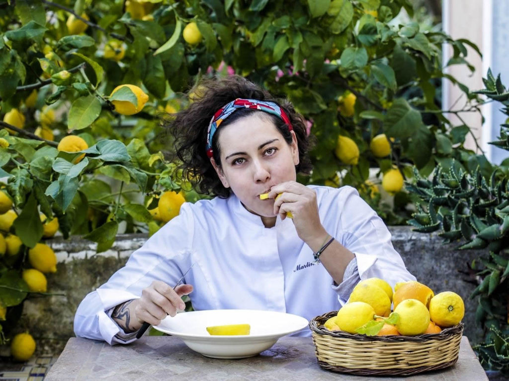  Martina Caruso, chef dell'Hotel Signum a Salina 