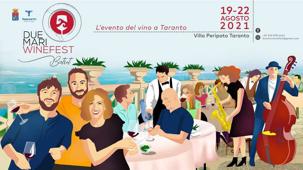 Due Mari Wine Fest 2021: cambia format l'evento di Taranto